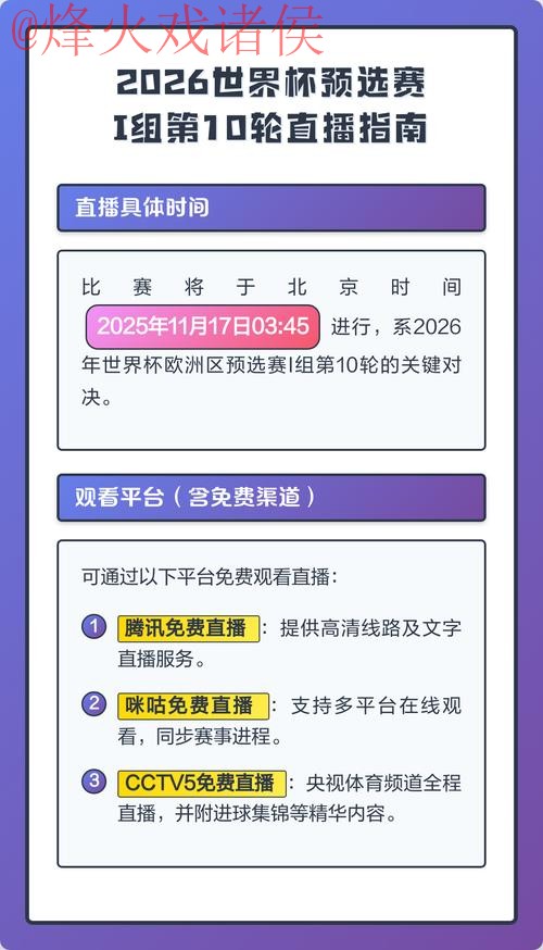 2026世界杯直播入口及观看指南