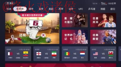 免费在线观看世界杯直播APP入口地址